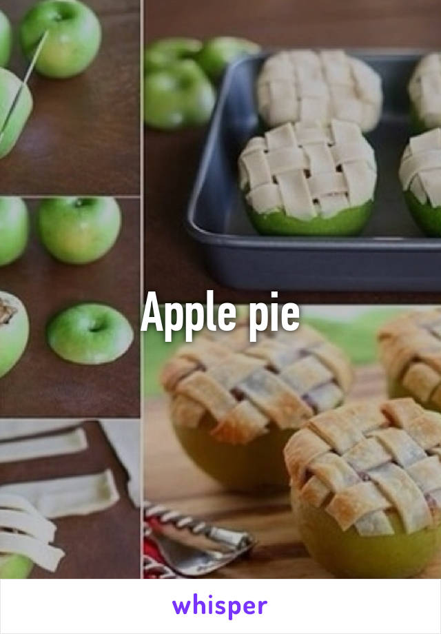 Apple pie