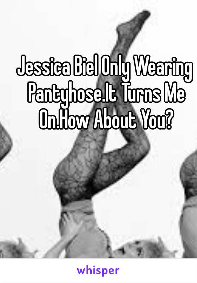 Jessica Biel In Pantyhose