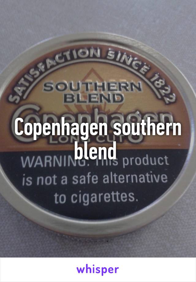 Copenhagen southern blend 