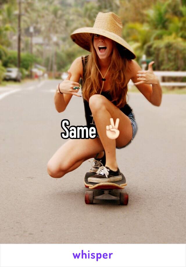 Same ✌🏻️