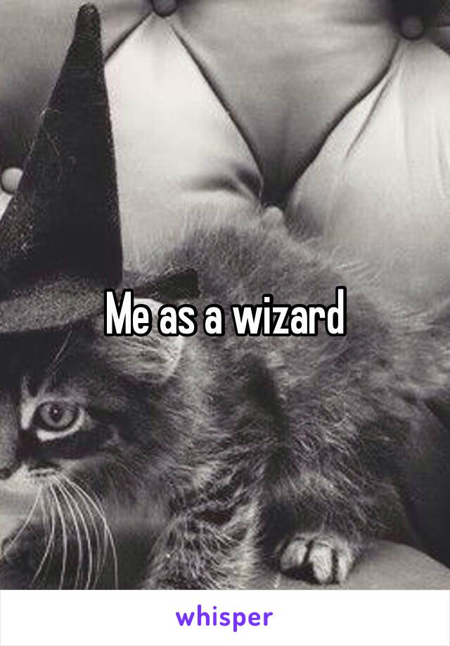 Me as a wizard