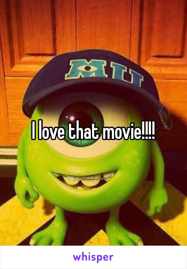 I love that movie!!!!