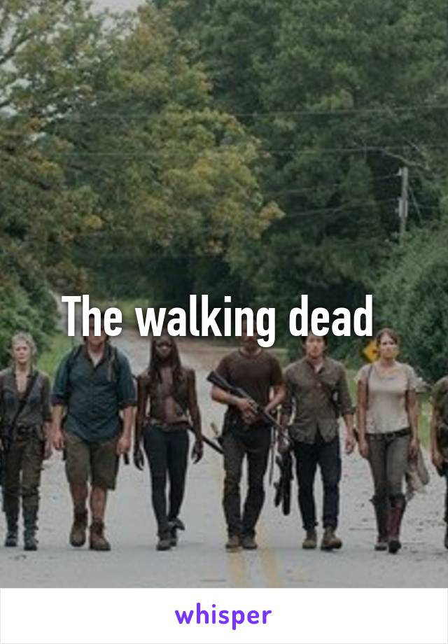 The walking dead 