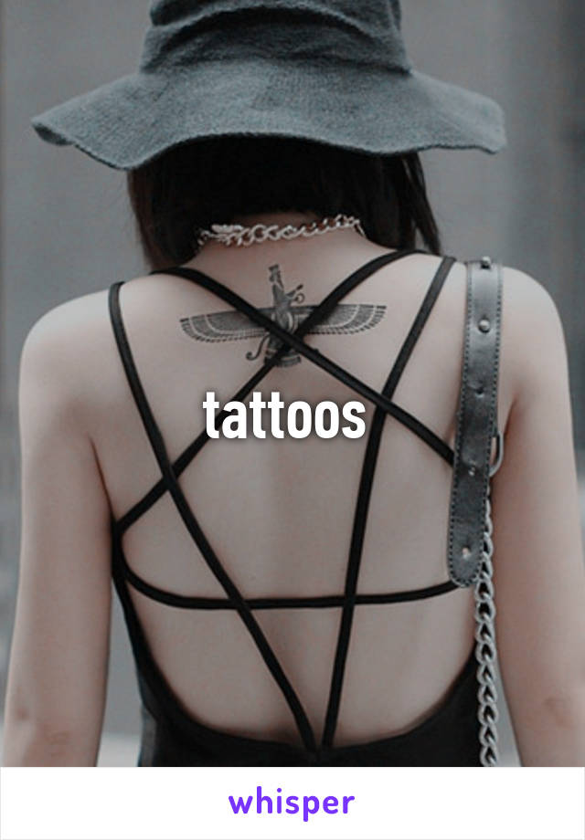 tattoos 