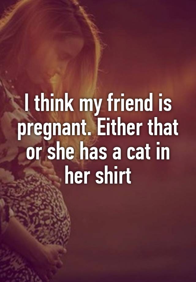 i-think-my-friend-is-pregnant-either-that-or-she-has-a-cat-in-her-shirt