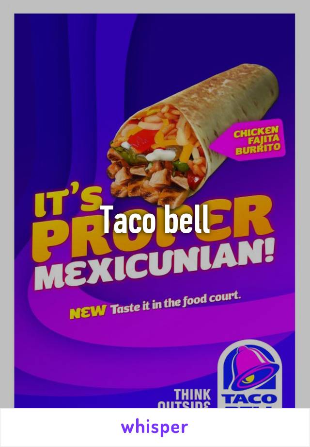 Taco bell