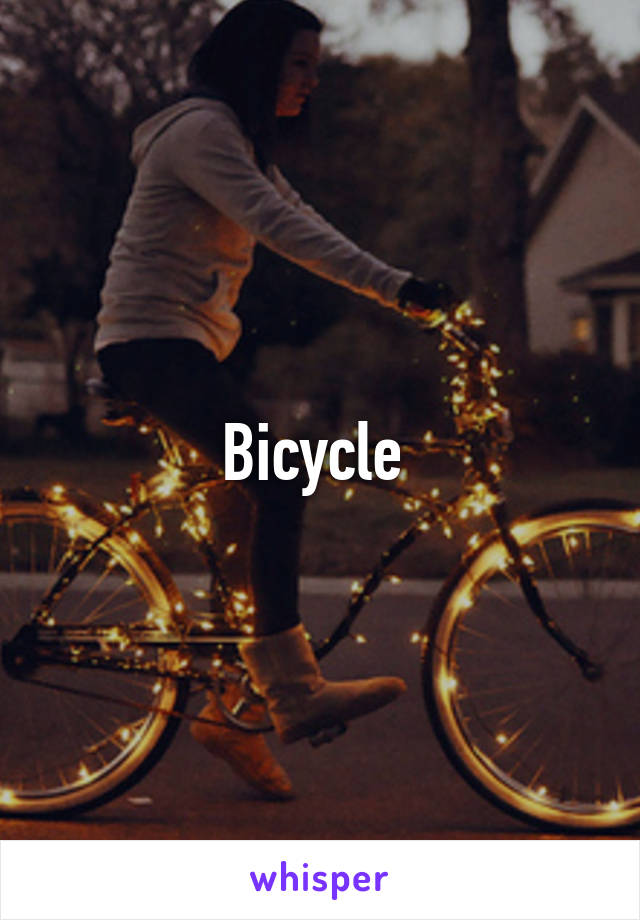 Bicycle 