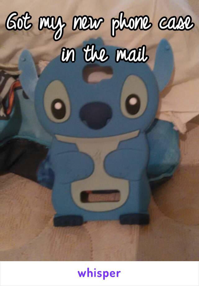 Got my new phone case in the mail