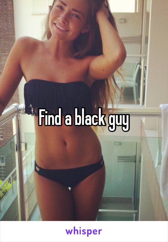 Find a black guy