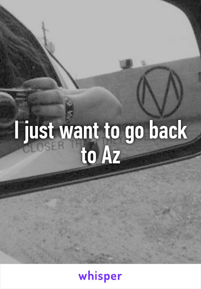 I just want to go back to Az