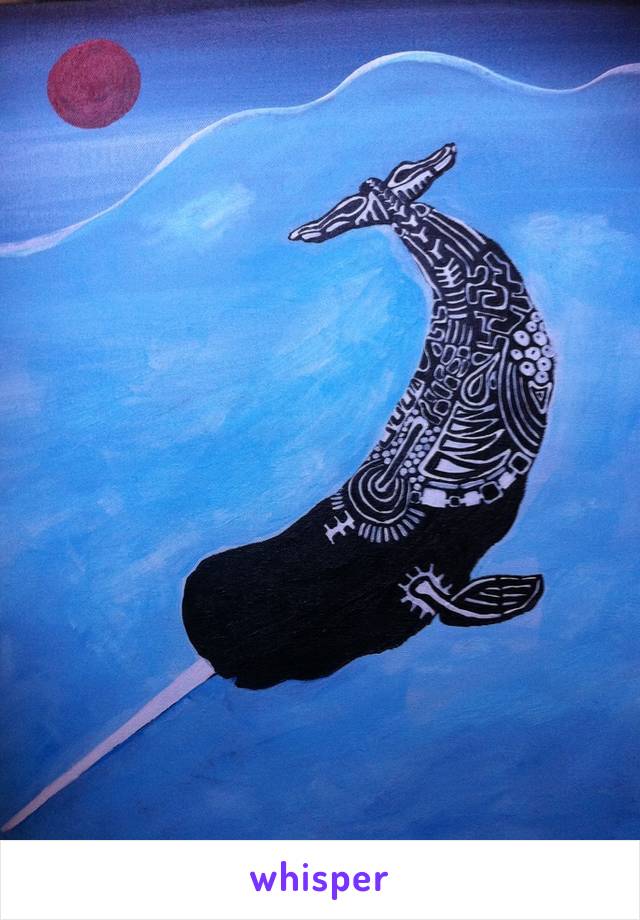 My husband just texted me and asked "did you know narwhals are real?"  I am still cracking up.