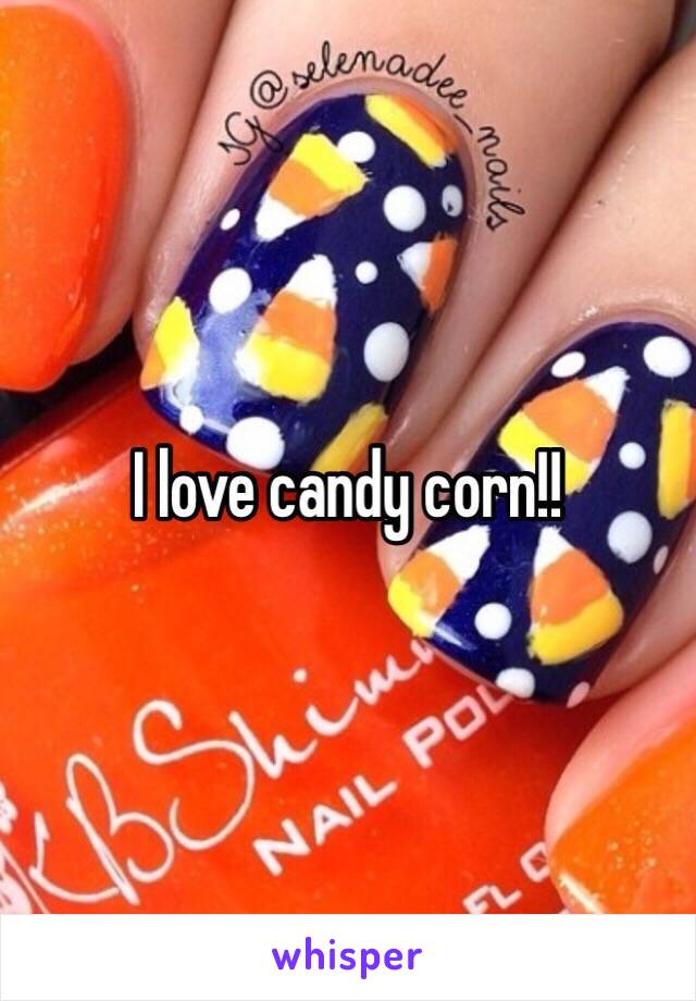 I love candy corn!!