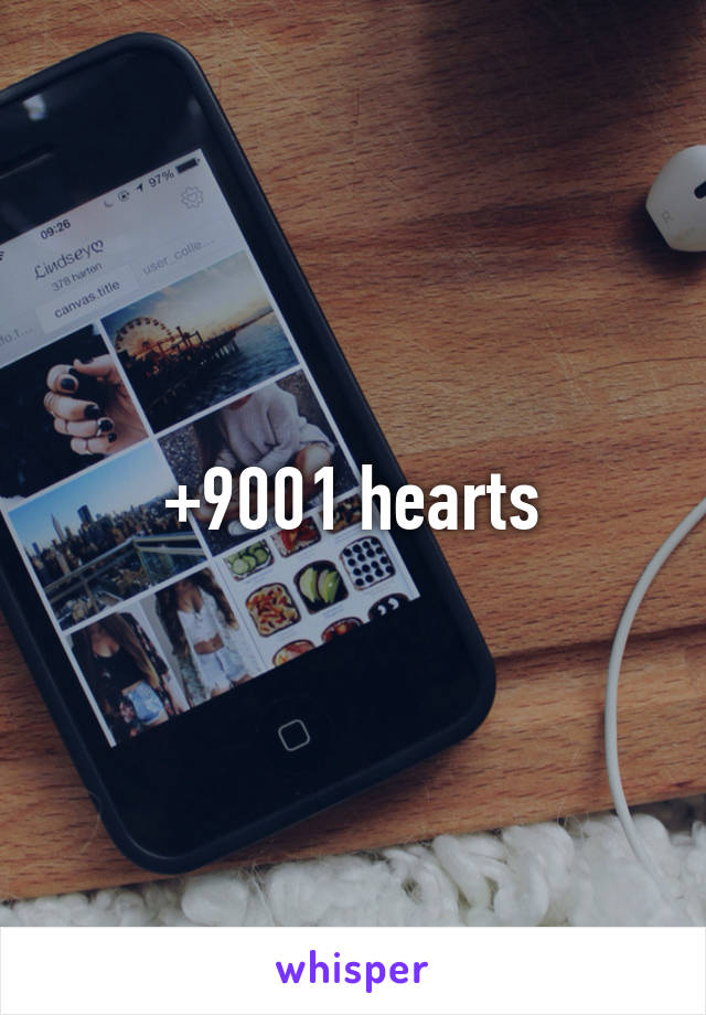 +9001 hearts