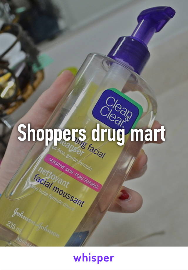 Shoppers drug mart 