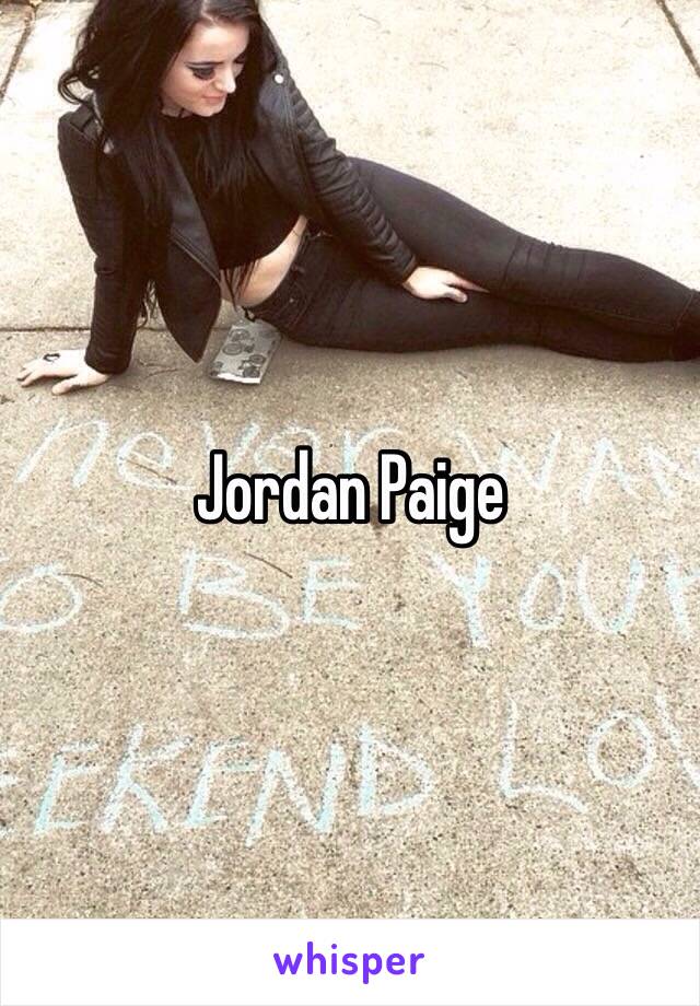 Jordan Paige 