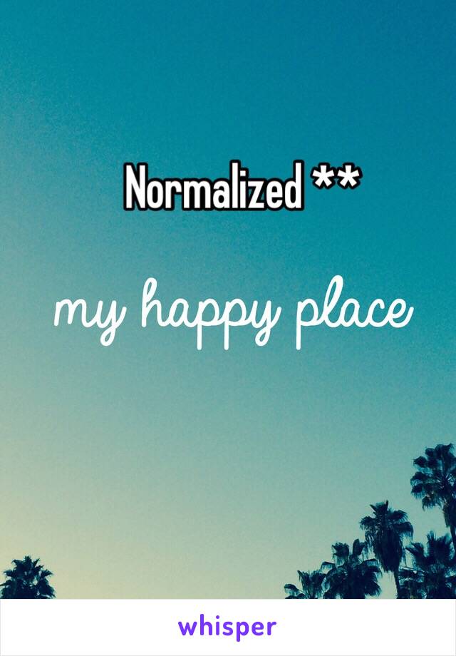 Normalized **