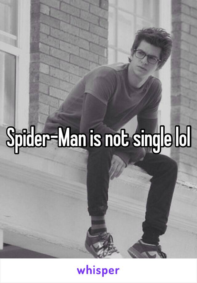 Spider-Man is not single lol 