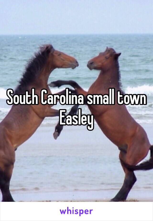 South Carolina small town Easley 