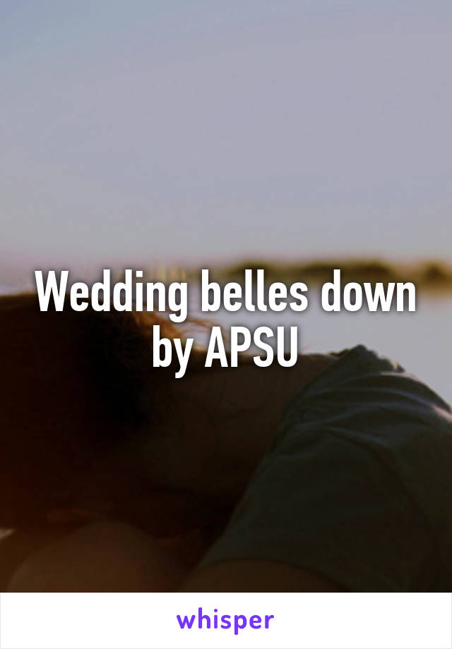 Wedding belles down by APSU