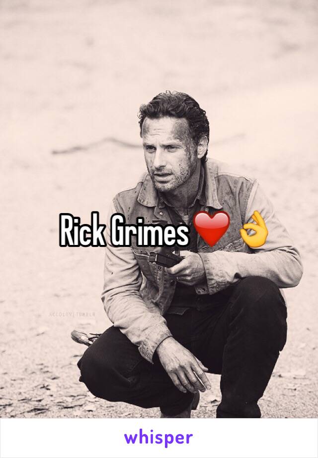 Rick Grimes❤️👌