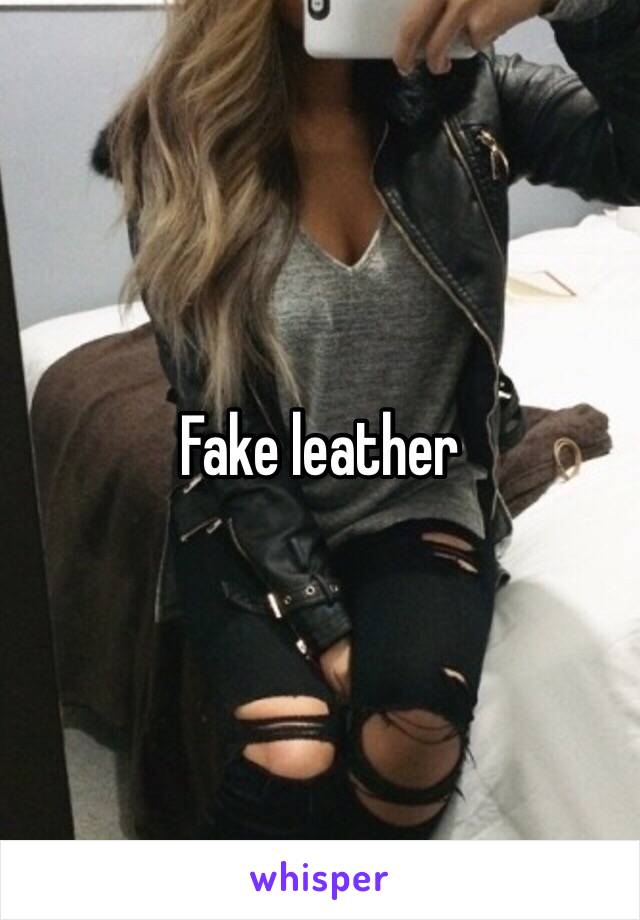 Fake leather