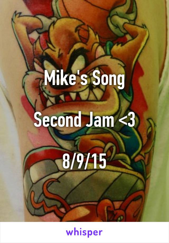 Mike's Song

Second Jam <3

8/9/15