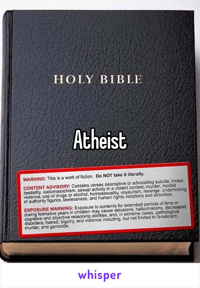 Atheist 