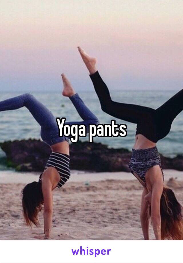 Yoga pants