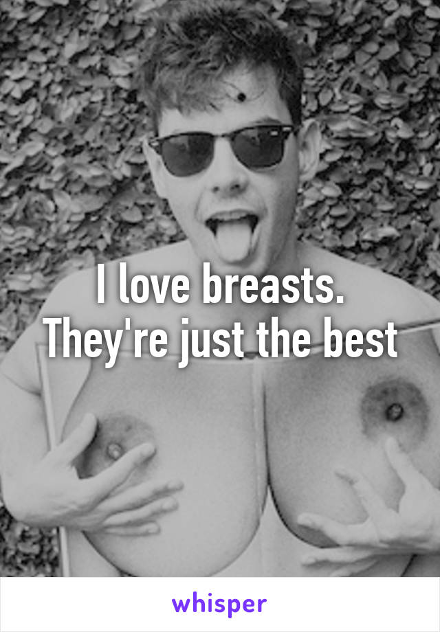 I love breasts. They're just the best