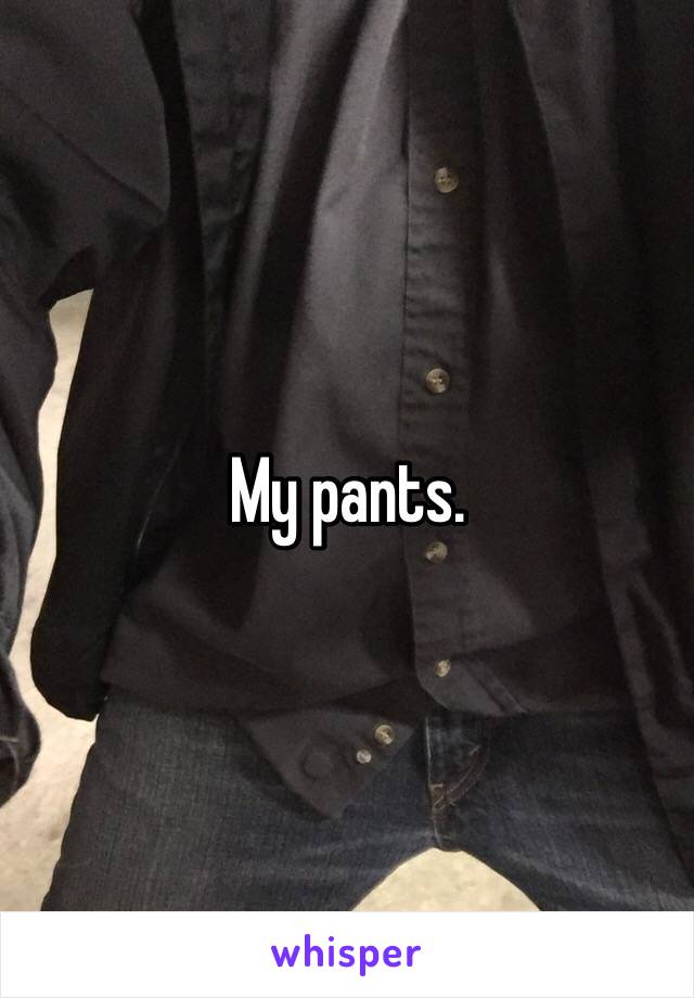 My pants. 