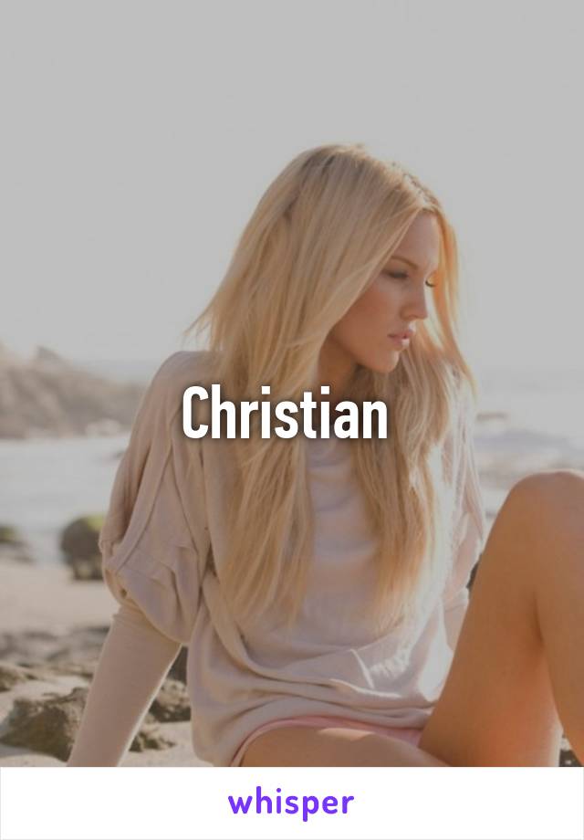 Christian 