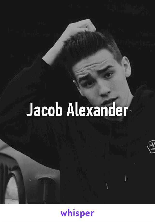 Jacob Alexander