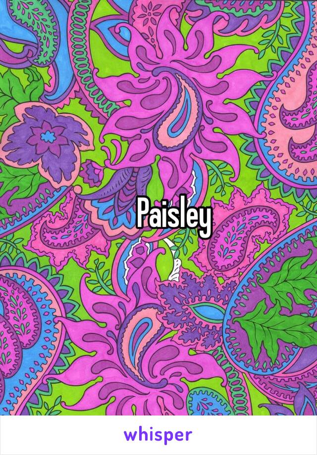 Paisley 