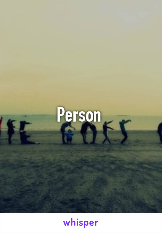 Person 