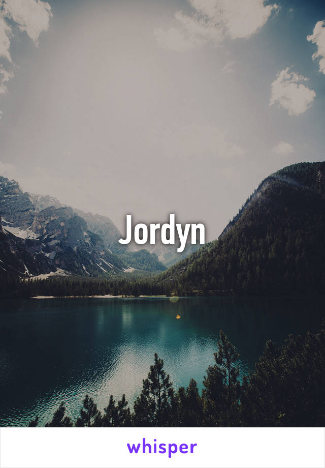 Jordyn