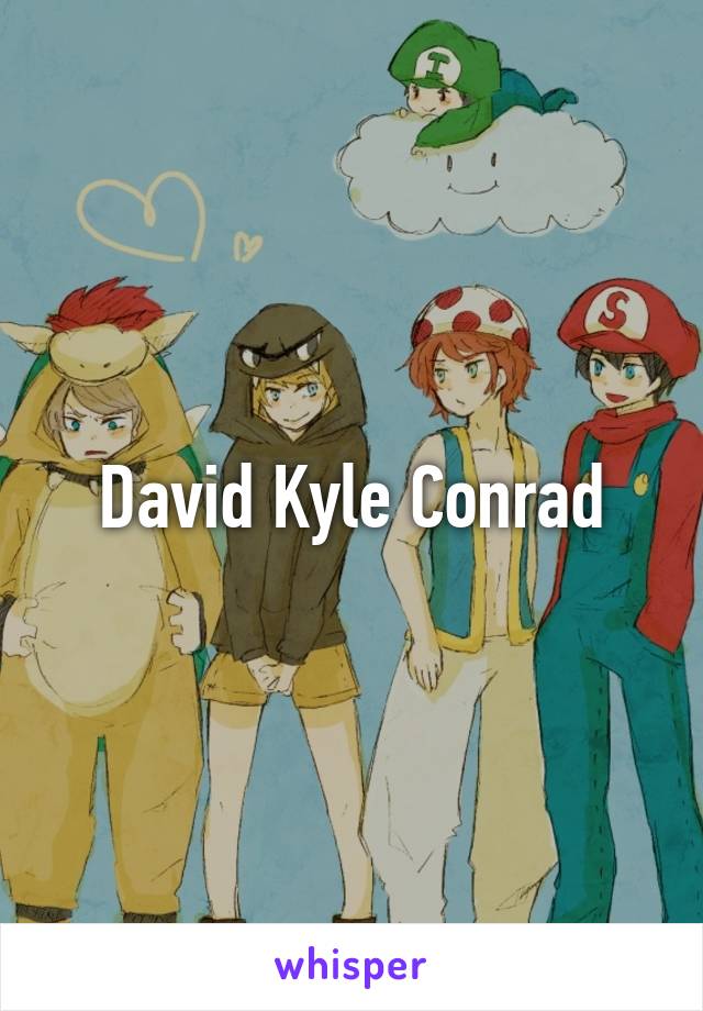 David Kyle Conrad