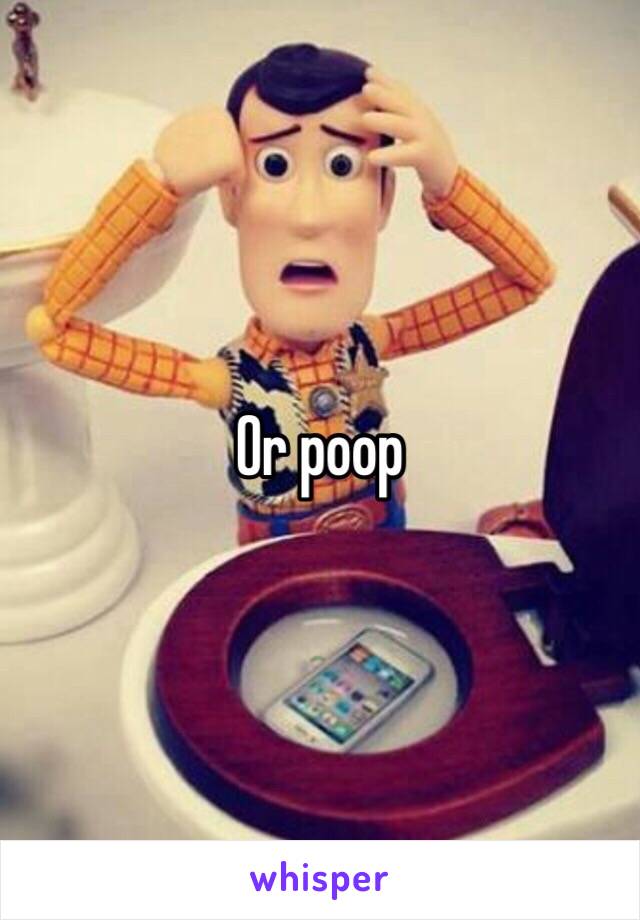 Or poop