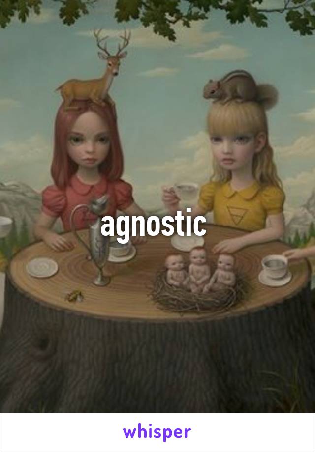 agnostic 