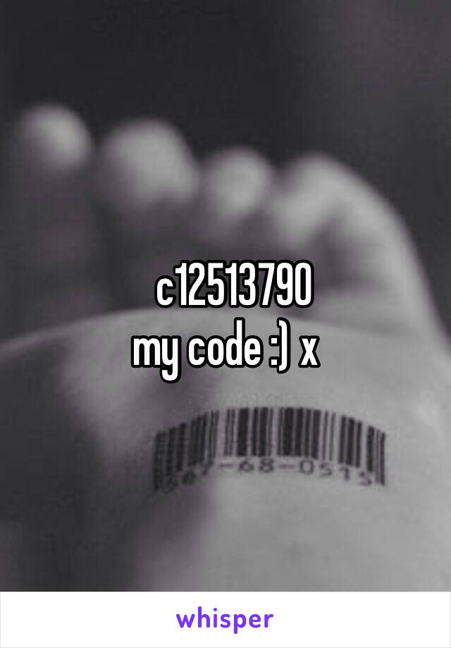   c12513790
my code :) x
