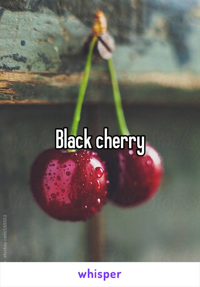 Black cherry 