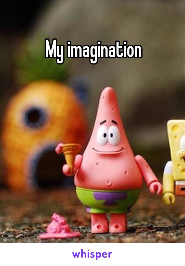 My imagination