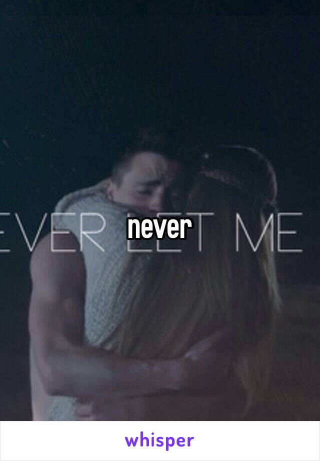 never