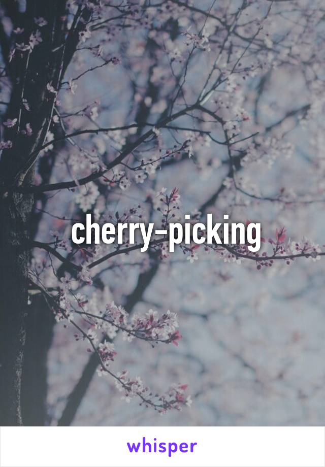  cherry-picking