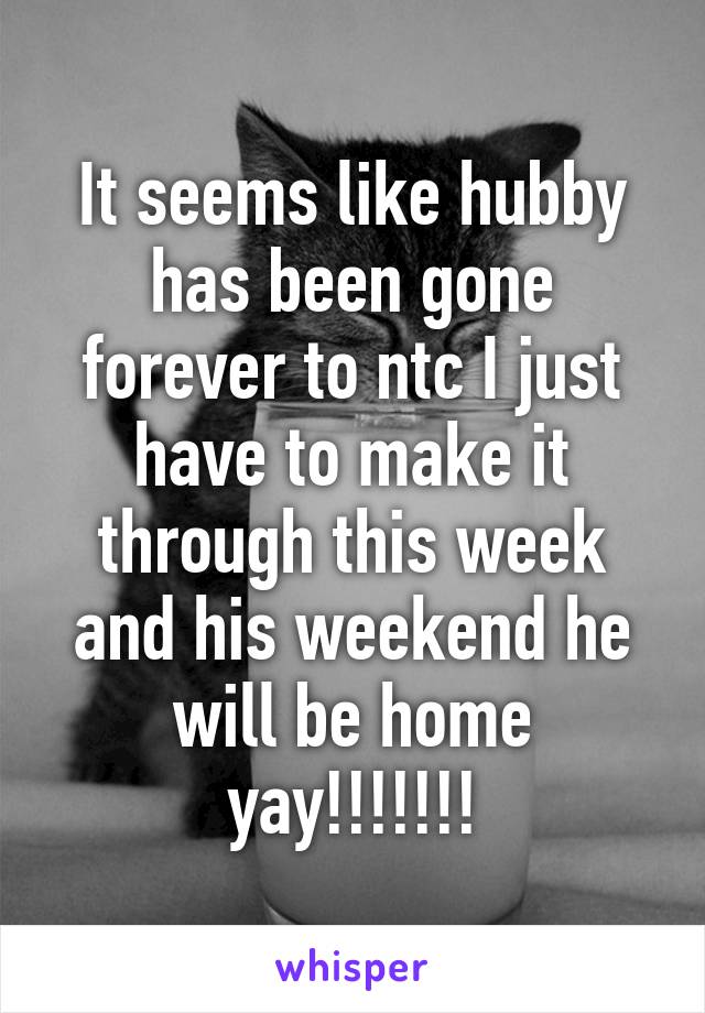 It seems like hubby has been gone forever to ntc I just have to make it through this week and his weekend he will be home yay!!!!!!!