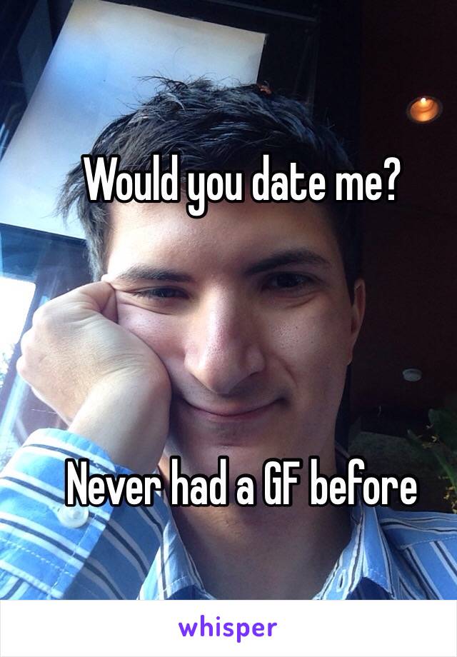 Would you date me?




Never had a GF before