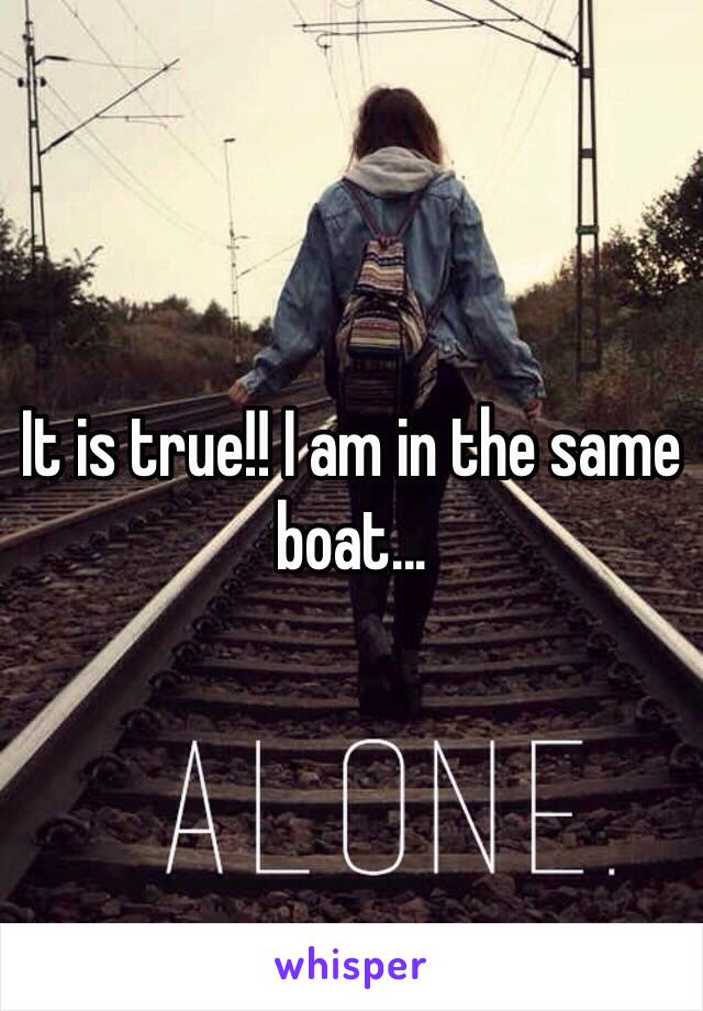 It is true!! I am in the same boat... 