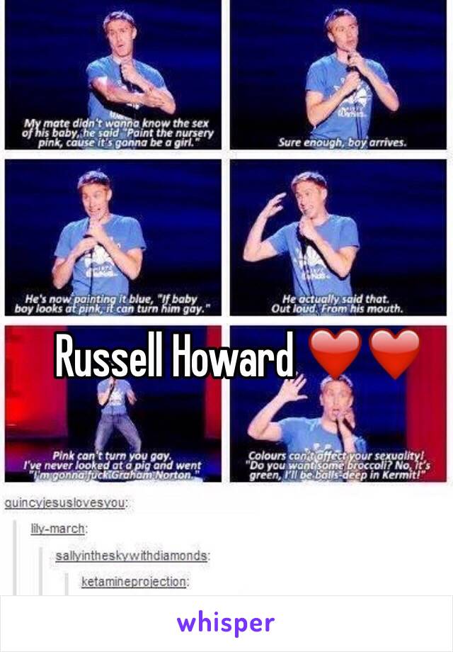 Russell Howard ❤️❤️