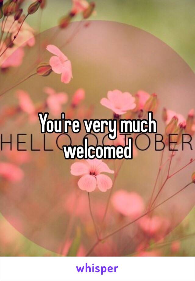 You're very much welcomed 