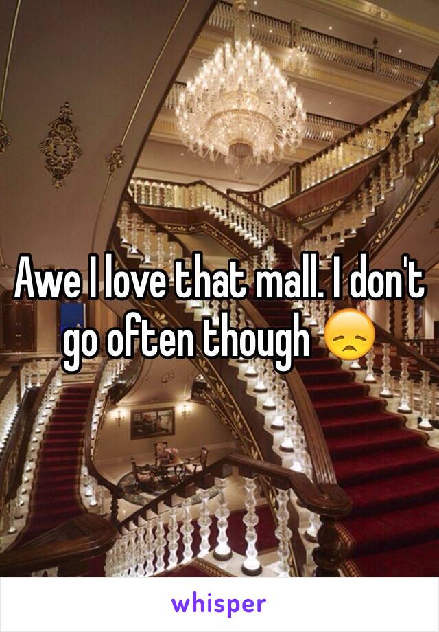 Awe I love that mall. I don't go often though 😞