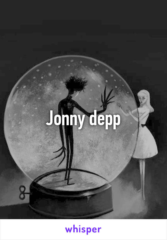 Jonny depp